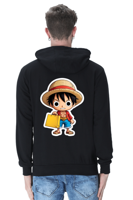 Monkey D. Luffy Print Hoddies