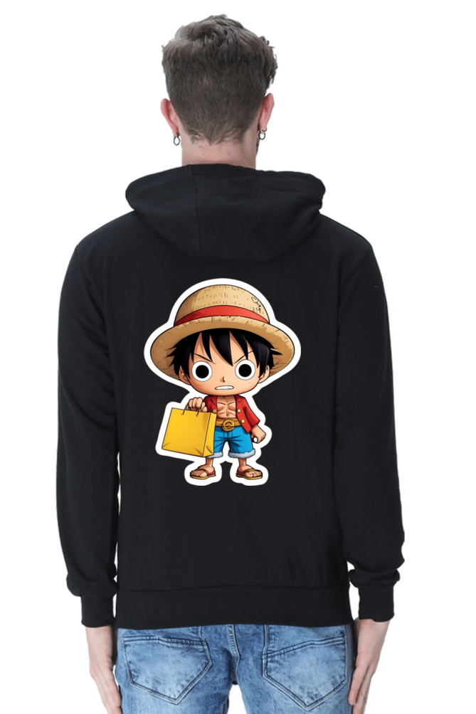 Monkey D. Luffy Print Hoddies