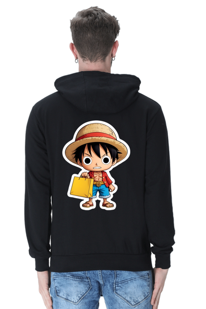 Monkey D. Luffy Print Hoddies