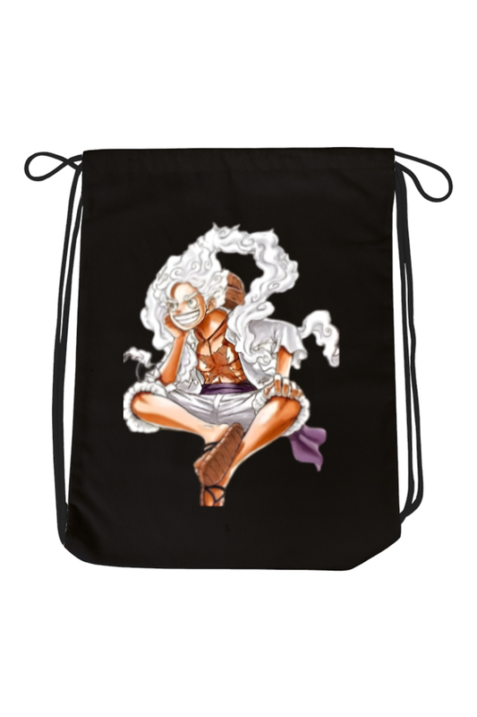 Anime Printed Drawstring Bag