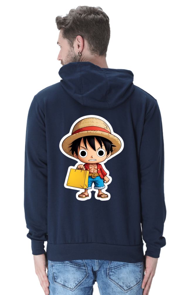 Monkey D. Luffy Print Hoddies