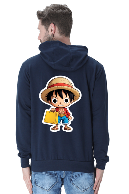 Monkey D. Luffy Print Hoddies