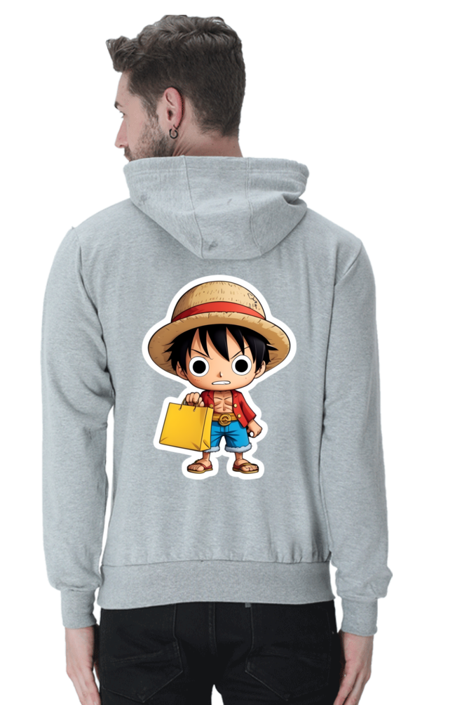 Monkey D. Luffy Print Hoddies