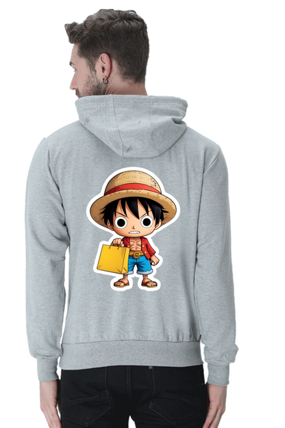 Monkey D. Luffy Print Hoddies