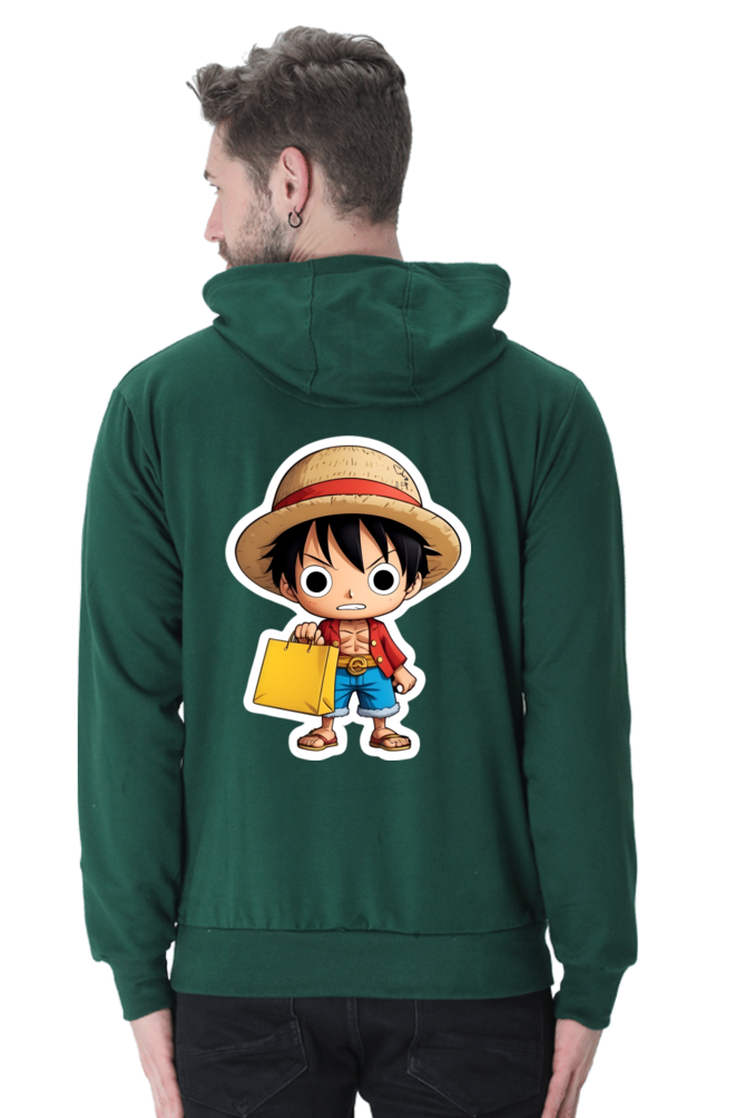 Monkey D. Luffy Print Hoddies