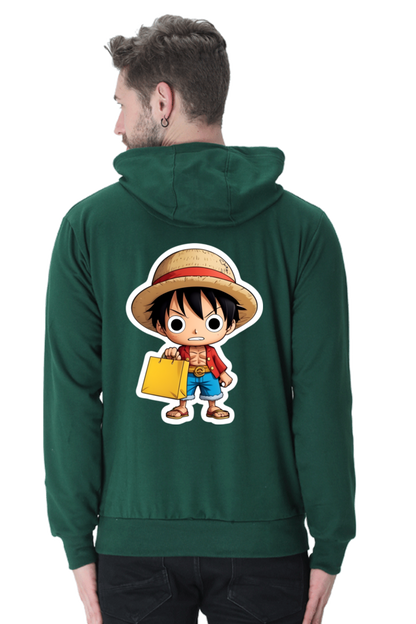 Monkey D. Luffy Print Hoddies